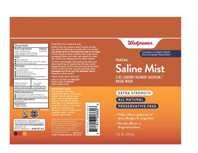 Label (Walgreens Bov Extra Strength 4.6oz)